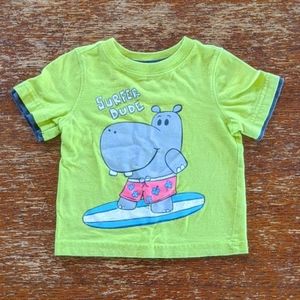 Surfing Hippo shirt